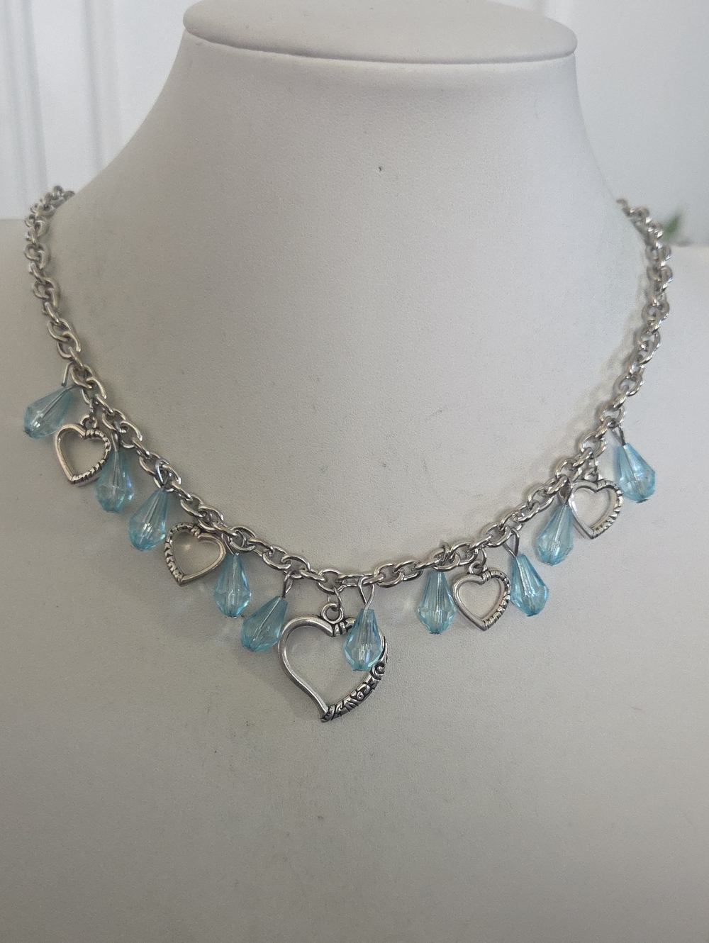 Paparazzi Keep Me In Your Heart Blue Necklace NWT